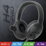 Spirit of Gamer Fejhallgató - PRO-H4 Black (MultiPlatform, mikrofon, 3.5mm jack, hangerőszabályzó, fekete) - Image 2