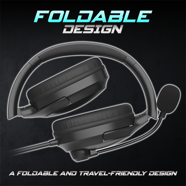 Spirit of Gamer Fejhallgató - PRO-H4 Black (MultiPlatform, mikrofon, 3.5mm jack, hangerőszabályzó, fekete) - Image 8