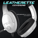 Spirit of Gamer Fejhallgató - PRO-H4 White (MultiPlatform, mikrofon, 3.5mm jack, hangerőszabályzó, fehér) - Image 9