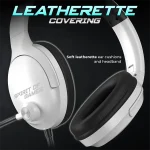 Spirit of Gamer Fejhallgató - PRO-H4 White (MultiPlatform, mikrofon, 3.5mm jack, hangerőszabályzó, fehér) - Image 9