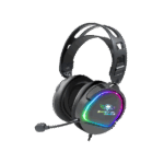 Spirit of Gamer Fejhallgató - PRO-H6 RGB Black (MultiPlatform, mikrofon, 3.5mm jack, hangerőszabályzó, 2m kábel, fekete)