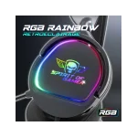 Spirit of Gamer Fejhallgató - PRO-H6 RGB Black (MultiPlatform, mikrofon, 3.5mm jack, hangerőszabályzó, 2m kábel, fekete) - Image 6