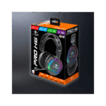 Spirit of Gamer Fejhallgató - PRO-H6 RGB Black (MultiPlatform, mikrofon, 3.5mm jack, hangerőszabályzó, 2m kábel, fekete) - Image 8