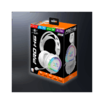Spirit of Gamer Fejhallgató - PRO-H6 RGB White (MultiPlatform, mikrofon, 3.5mm jack, hangerőszabályzó, 2m kábel, fehér) - Image 8