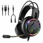 Spirit of Gamer Fejhallgató - PRO-H7 (MultiPlatform, mikrofon, 3.5mm jack, hangerőszabályzó, 2m kábel, fekete) - Image 2