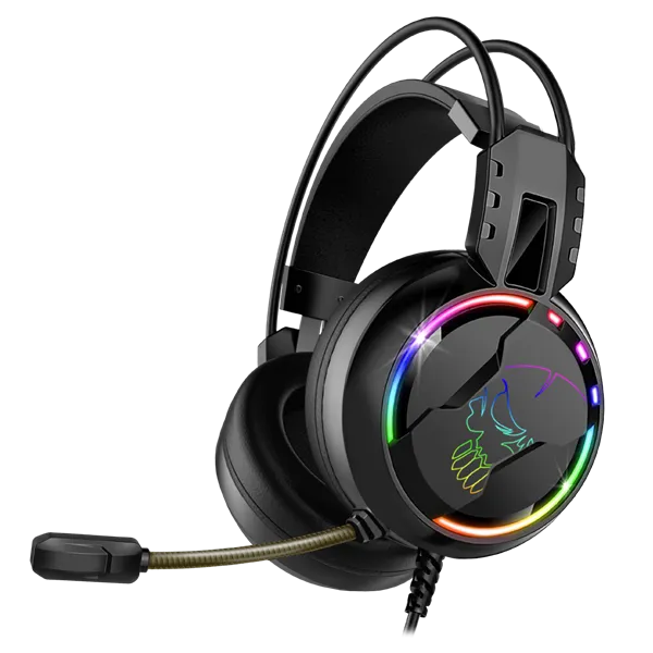Spirit of Gamer Fejhallgató - PRO-H7 (MultiPlatform, mikrofon, 3.5mm jack, hangerőszabályzó, 2m kábel, fekete) - Image 3
