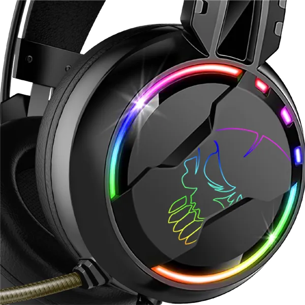 Spirit of Gamer Fejhallgató - PRO-H7 (MultiPlatform, mikrofon, 3.5mm jack, hangerőszabályzó, 2m kábel, fekete) - Image 6