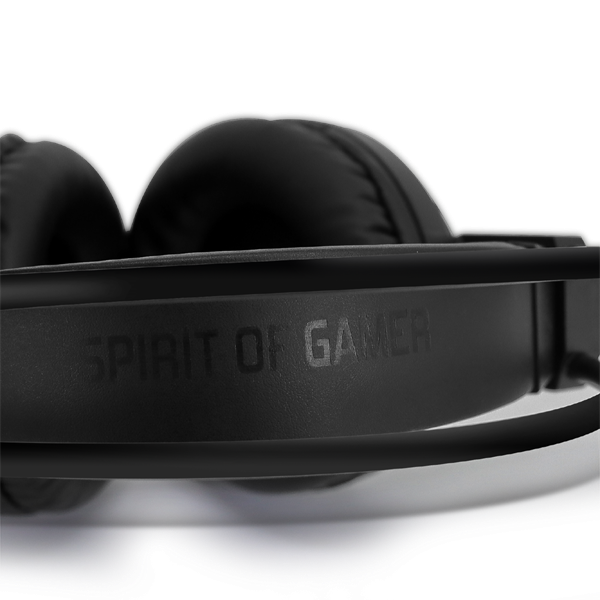 Spirit of Gamer Fejhallgató - PRO-H7 (MultiPlatform, mikrofon, 3.5mm jack, hangerőszabályzó, 2m kábel, fekete) - Image 9