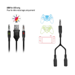 Spirit of Gamer Fejhallgató - PRO-H7 (MultiPlatform, mikrofon, 3.5mm jack, hangerőszabályzó, 2m kábel, fekete) - Image 10