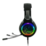 Spirit of Gamer Fejhallgató - PRO-H8 RGB Dark (MultiPlatform, mikrofon, 3.5mm jack, hangerőszabályzó, 2m kábel, fekete) - Image 3