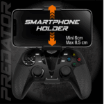 Spirit of Gamer Gamepad Vezeték Nélküli - PREDATOR Wireless Controller (Telefontartó Max.:8,5 cm szélességig) - Image 8