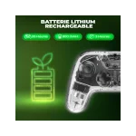 Spirit of Gamer Gamepad Vezeték Nélküli - Pulse Bluetooth (BT, Vibration, PC/iOS/Android kompatibilis, fekete-kék) - Image 4