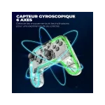 Spirit of Gamer Gamepad Vezeték Nélküli - Pulse Bluetooth (BT, Vibration, PC/iOS/Android kompatibilis, fekete-kék) - Image 6