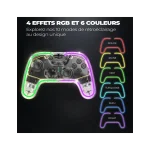 Spirit of Gamer Gamepad Vezeték Nélküli - Pulse Bluetooth (BT, Vibration, PC/iOS/Android kompatibilis, fekete-kék) - Image 8