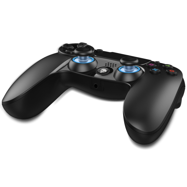 Spirit of Gamer Gamepad Vezeték Nélküli - XGP Bluetooth PS4 (USB, Vibration, PS4 kompatibilis, fekete-kék) - Image 3