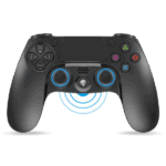 Spirit of Gamer Gamepad Vezeték Nélküli - XGP Bluetooth PS4 (USB, Vibration, PS4 kompatibilis, fekete-kék) - Image 4