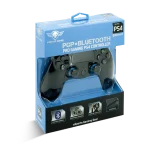 Spirit of Gamer Gamepad Vezeték Nélküli - XGP Bluetooth PS4 (USB, Vibration, PS4 kompatibilis, fekete-kék) - Image 5