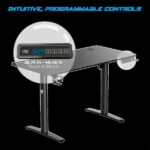 Spirit of Gamer Gamer Asztal - Headquarter 700 (MDF lap, fém lábak, állítható magasság(motoros), 120 x 60 x 1,8 cm) - Image 4