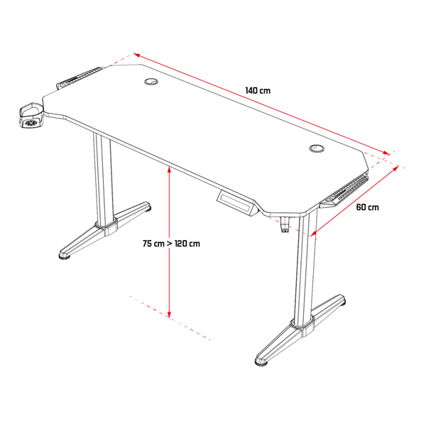 Spirit_of_Gamer_Gamer_Asztal_-_Headquarter_800_MDF_lap_fem_labak_fekete_RGB_LED_hattervilagitas_140_x_60_x_16_cm-i354972.png Spirit of Gamer Gamer Asztal - Headquarter 800 (MDF lap, fém lábak, fekete, RGB LED háttérvilágítás, 140 x 60 x 1,6 cm) - Image 12