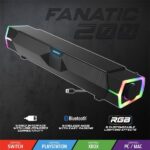 Spirit of Gamer Hangszóró 2.0 - Fanatic 200 (Multiplatform, Bluetooth/USB, fekete) - Image 2