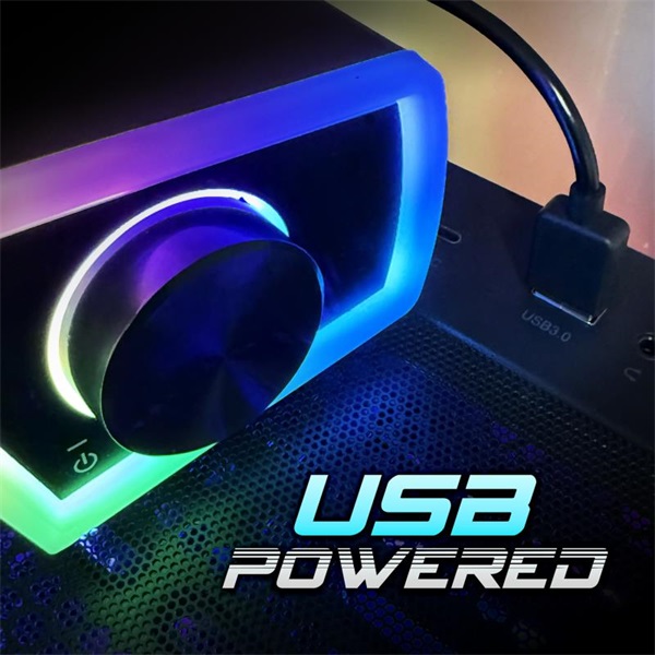 Spirit of Gamer Hangszóró 2.0 - Fanatic 200 (Multiplatform, Bluetooth/USB, fekete) - Image 5
