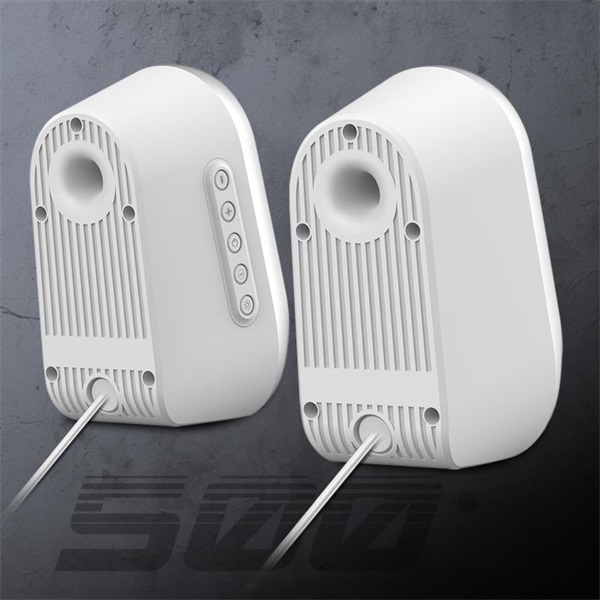 Spirit of Gamer Hangszóró 2.0 - Fanatic 500 Arctic (PC/Mac, Bluetooth/3,5mm Jack, fehér) - Image 4