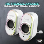 Spirit of Gamer Hangszóró 2.0 - Fanatic 500 Arctic (PC/Mac, Bluetooth/3,5mm Jack, fehér) - Image 6