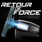 Spirit of Gamer Kormány - RACE WHEEL FORCE 1080RS (kormány+pedálok+váltó, PC/PS4/Xbox X/S/One kompatibilis, fekete) - Image 3