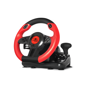 Spirit of Gamer Kormány - RACE WHEEL PRO 1 (kormány+pedálok, PC kompatibilis, fekete/piros)