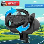Spirit of Gamer Kormány - RACE WHEEL PRO AIR (PC/PS3/PS4/Switch/Android kompatibilis, fekete) - Image 3