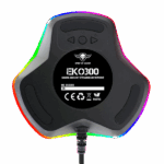 Spirit of Gamer Mikrofon - EKO 300 (RGB. USB csatlakozó, 150cm kábel, fekete) - Image 7