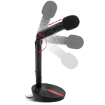Spirit of Gamer Mikrofon - EKO (USB csatlakozó; 140cm kábel; állvány; fekete-piros) - Image 2