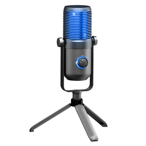 Spirit of Gamer Mikrofon - EKO 900 (USB, Cardioid, Omnidirekcionális, Beépített Jack csatlakozó, zajszűrés, fekete) - Image 2