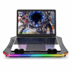 Spirit of Gamer Notebook Hűtőpad 17"-ig - AIRBLADE 1200 RGB (18dB; max. 79 m3/h; 3x11cm+3x70cm, RGB LED, 2xUSB2.0) - Image 4