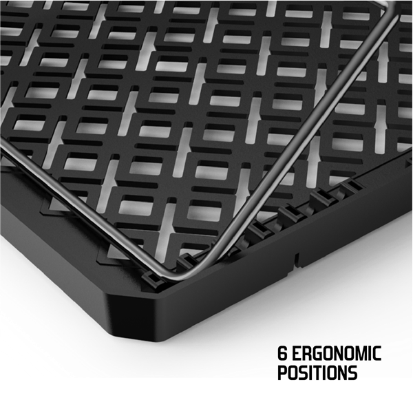 Spirit of Gamer Notebook Hűtőpad 17"-ig - AIRBLADE 1200 RGB (18dB; max. 79 m3/h; 3x11cm+3x70cm, RGB LED, 2xUSB2.0) - Image 9