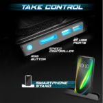 Spirit of Gamer Notebook Hűtőpad 17"-ig - AIRBLADE 700 RGB (29dB; max. 180 m3/h; 4x10cm+2x7cm, RGB LED, 2xUSB2.0) - Image 8