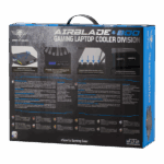 Spirit of Gamer Notebook Hűtőpad 17"-ig - AIRBLADE 800 RGB (26dB; max. 79 m3/h; 2x17cm, RGB LED, 2xUSB2.0) - Image 6