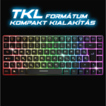 Spirit of Gamer Billentyűzet Vezeték nélküli - ELITE K70 (TKL, 85 gomb,, RGB LED,USB, anti-ghost, fekete, magyar) - Image 3
