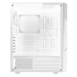 Spirit of Gamer Számítógépház - CLONE 3 White (fekete, ablakos, 2x12cm ventilátor, alsó táp,  ATX, 1xUSB3.0, 2xUSB2.0) - Image 5