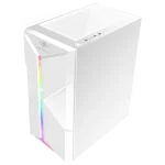 Spirit of Gamer Számítógépház - CLONE 3 White (fekete, ablakos, 2x12cm ventilátor, alsó táp,  ATX, 1xUSB3.0, 2xUSB2.0) - Image 7