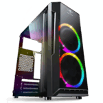 Spirit of Gamer Számítógépház - Deathmatch 3 RGB (fekete, ablakos, 2x12cm, ventilátor mATX, ITX, 1xUSB3.0, 2xUSB2.0) - Image 2