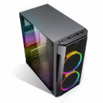 Spirit of Gamer Számítógépház - Deathmatch 3 RGB (fekete, ablakos, 2x12cm, ventilátor mATX, ITX, 1xUSB3.0, 2xUSB2.0) - Image 3