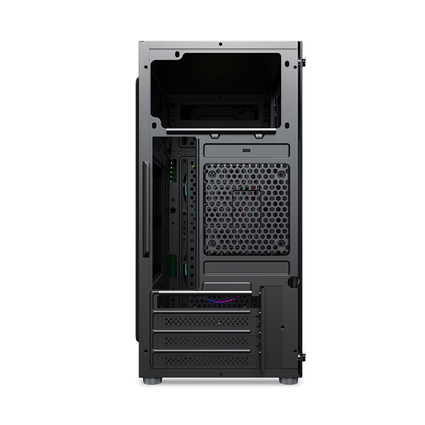 Spirit of Gamer Számítógépház - Deathmatch 3 RGB (fekete, ablakos, 2x12cm, ventilátor mATX, ITX, 1xUSB3.0, 2xUSB2.0) - Image 8