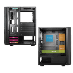 Spirit of Gamer Számítógépház - GHOST III RGB (fekete, ablakos, 4x12cm ventilátor, ATX, mATX, 2xUSB3.0, 1xUSB2.0) - Image 8