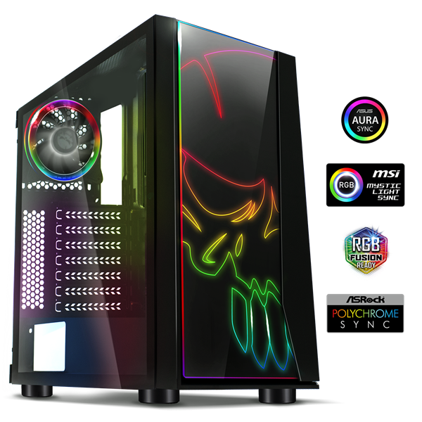 Spirit_of_Gamer_Szamitogephaz_-_GHOST_ONE_fekete_ablakos_2x12cm_ventilator_ATX_mATX_2xUSB30_1xUSB20-i271133.png Spirit of Gamer Számítógépház - GHOST ONE RGB (fekete, ablakos, 2x12cm ventilátor, ATX, mATX, 2xUSB3.0, 1xUSB2.0) - Image 1