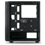 Spirit of Gamer Számítógépház - GHOST ONE RGB (fekete, ablakos, 2x12cm ventilátor, ATX, mATX, 2xUSB3.0, 1xUSB2.0) - Image 6