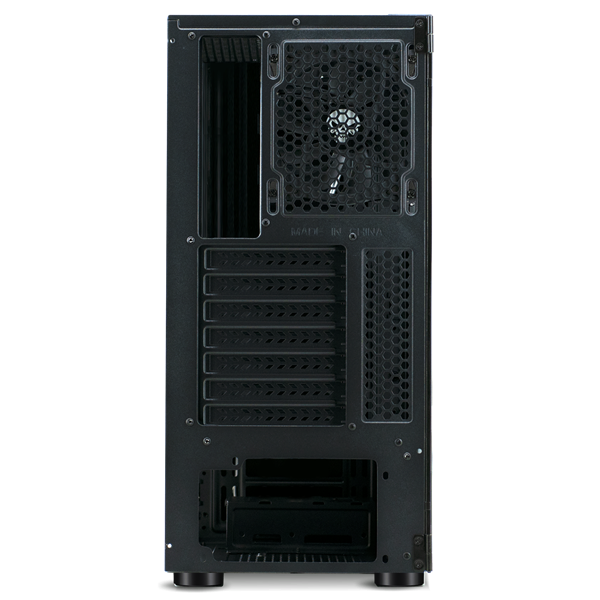 Spirit of Gamer Számítógépház - GHOST ONE RGB (fekete, ablakos, 2x12cm ventilátor, ATX, mATX, 2xUSB3.0, 1xUSB2.0) - Image 7