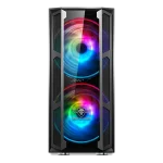 Spirit of Gamer Számítógépház - GHOST 5 RGB (fekete, ablakos, 2x20cm, 2x12cm ventilátor, ATX, mATX, 2xUSB3.0, 1xUSB2.0) - Image 3