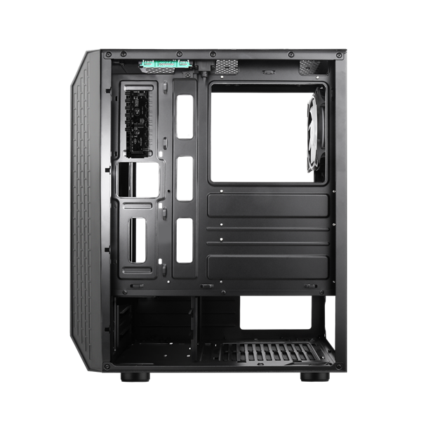 Spirit of Gamer Számítógépház - Rogue VI RGB (fekete, ablakos, 4x12cm ventilátor, alsó táp,  ATX, 1xUSB3.0, 2xUSB2.0) - Image 7