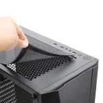 Spirit of Gamer Számítógépház - Rogue V RGB (fekete, ablakos, 2x12cm ventilátor, alsó táp,  ATX, 1xUSB3.0, 2xUSB2.0) - Image 4